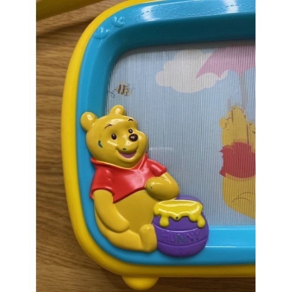 Disney Winnie the Pooh Musical Toy TV Kids One Size Yellow Good Wind Up Music - Picture 3 of 6